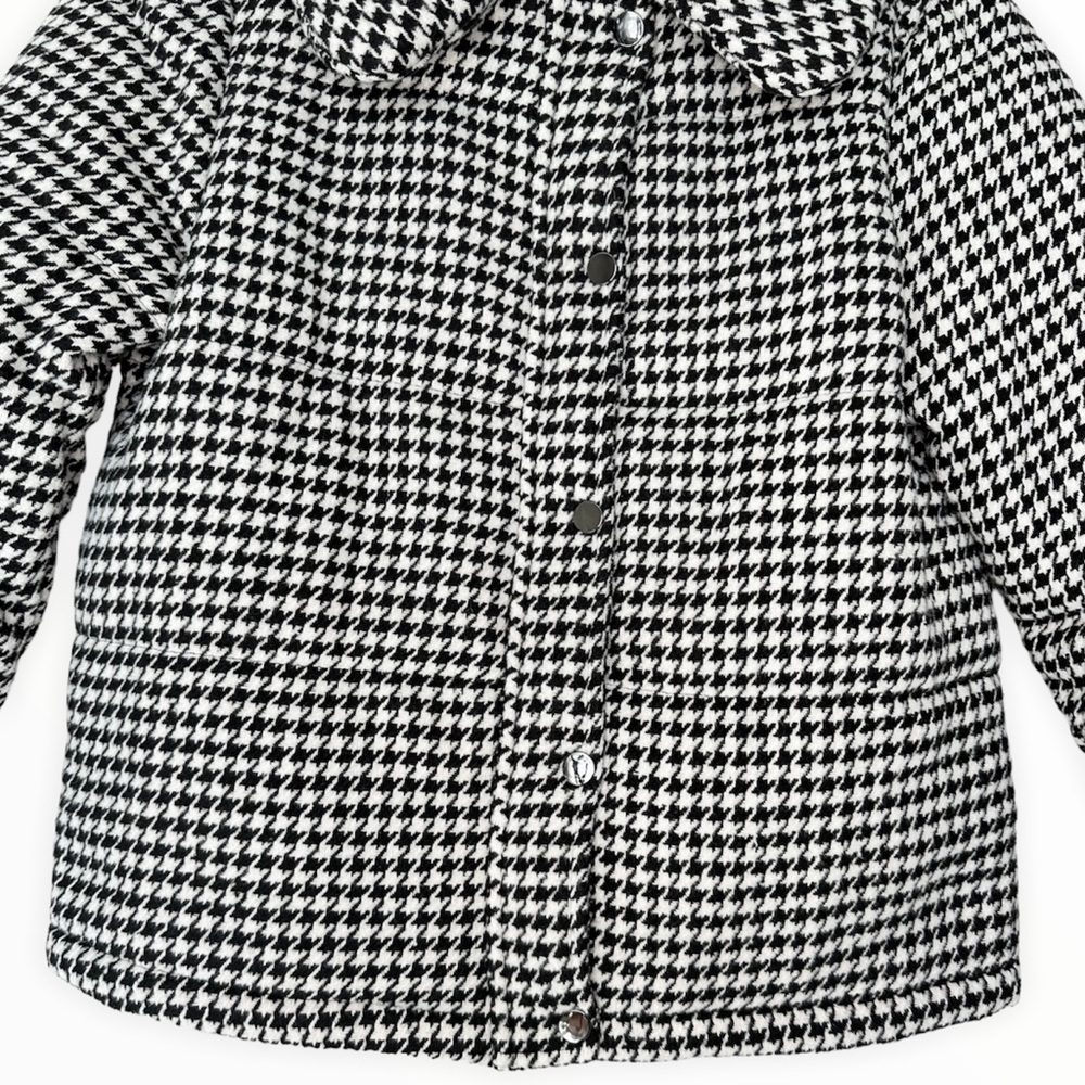 Andree By Unit Houndstooth Heavyweight Winter Puf… - image 6
